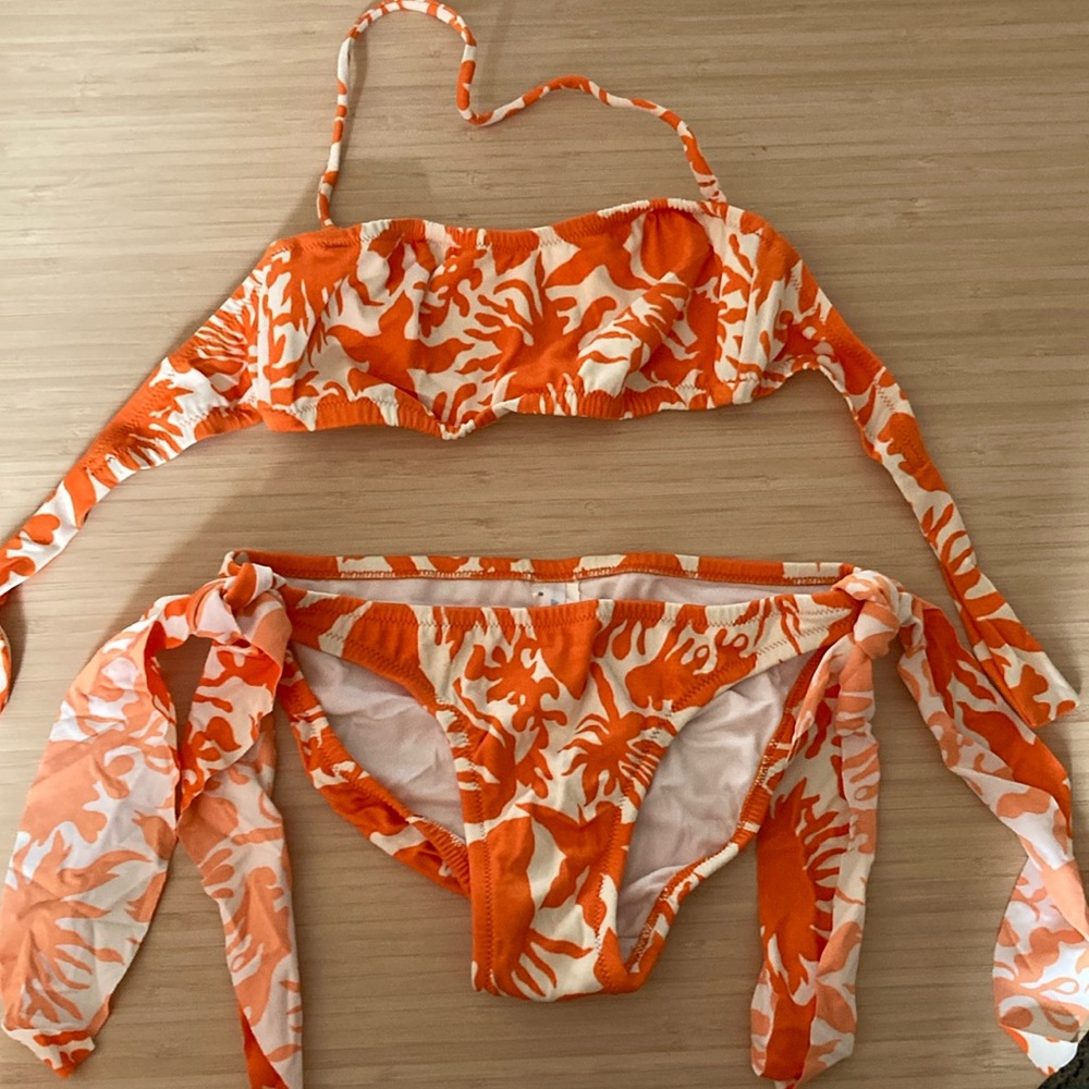 J Crew Swim xs top & bottom